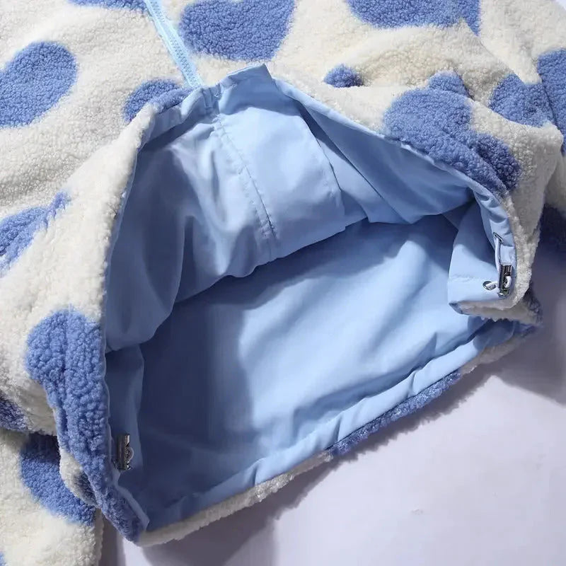 Katharina | Giacca reversibile a cuori