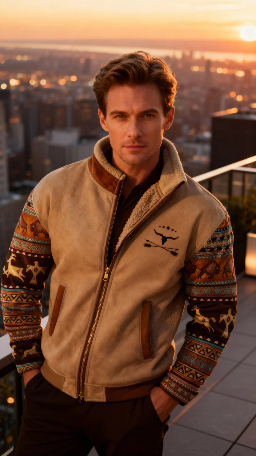 FrostRebel | Elegante giacca in pile con fodera termica