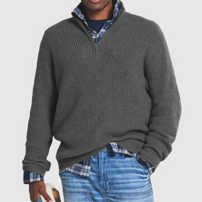Finn | Maglione da uomo a maglia con cerniera