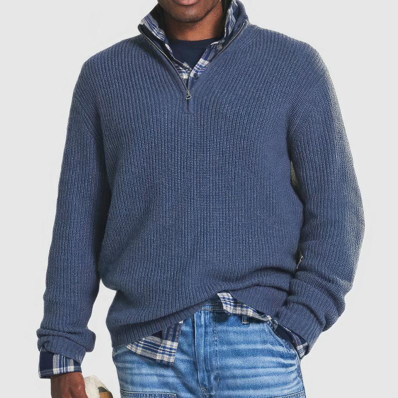 Finn | Maglione da uomo a maglia con cerniera