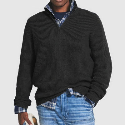 Finn | Maglione da uomo a maglia con cerniera