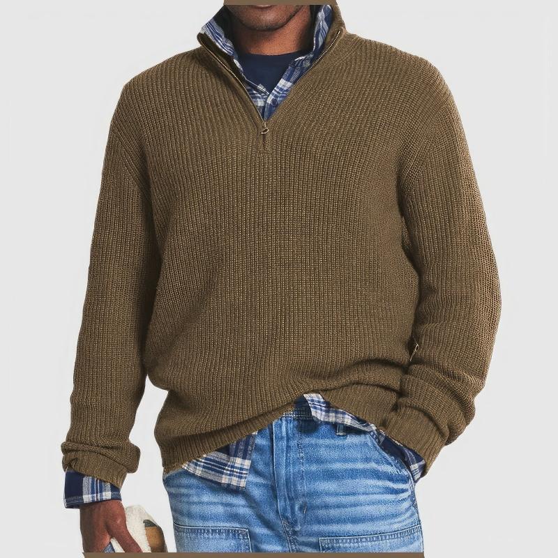 Finn | Maglione da uomo a maglia con cerniera