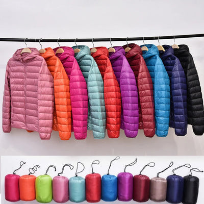 Nord | Nuova giacca impermeabile con imbottitura in piume d’anatra bianca